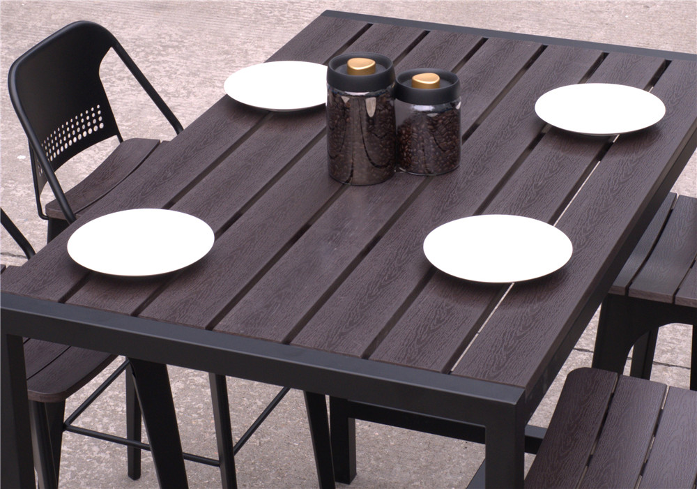 restaurant table and chair set